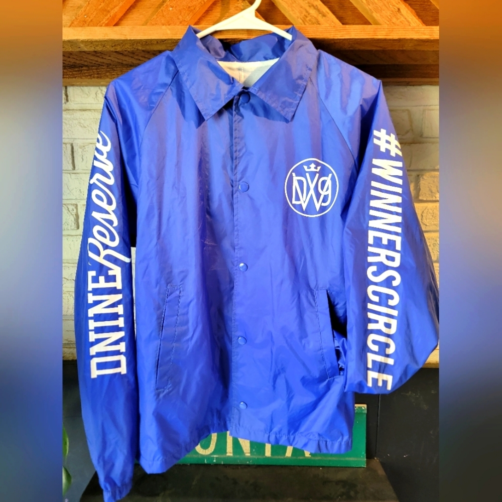 Dnine Reserve NWT Documentary WindBreaker Jacket Mens Size S
